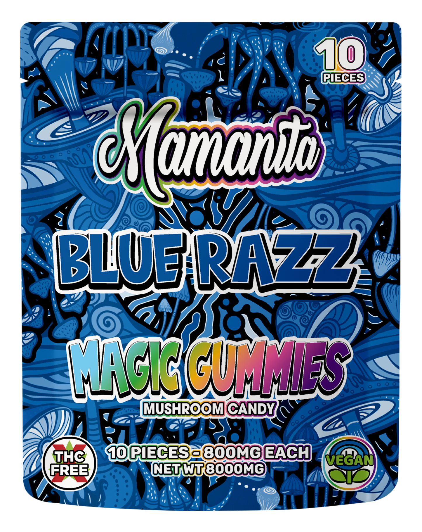 Blue Razz Magic Gummies