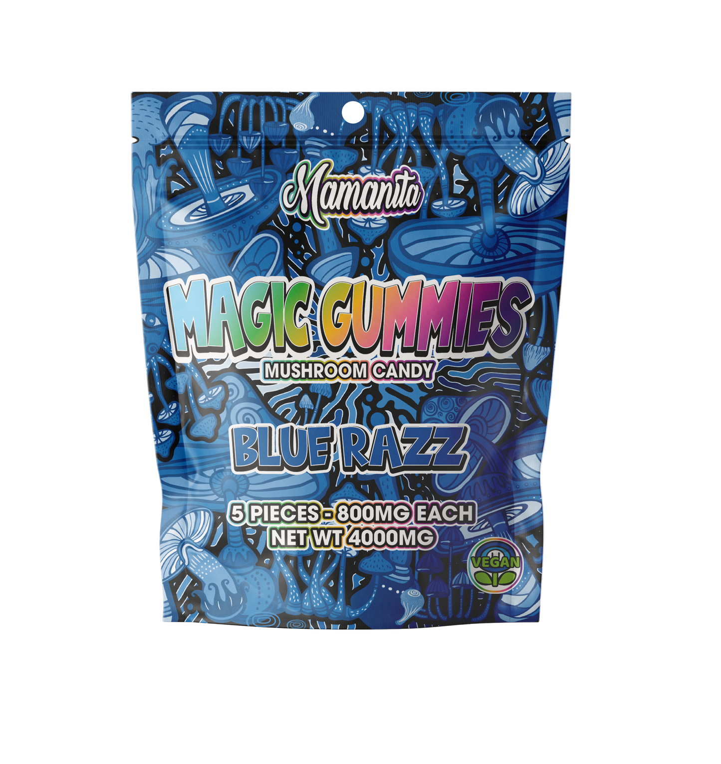 Blue Razz Magic Gummies