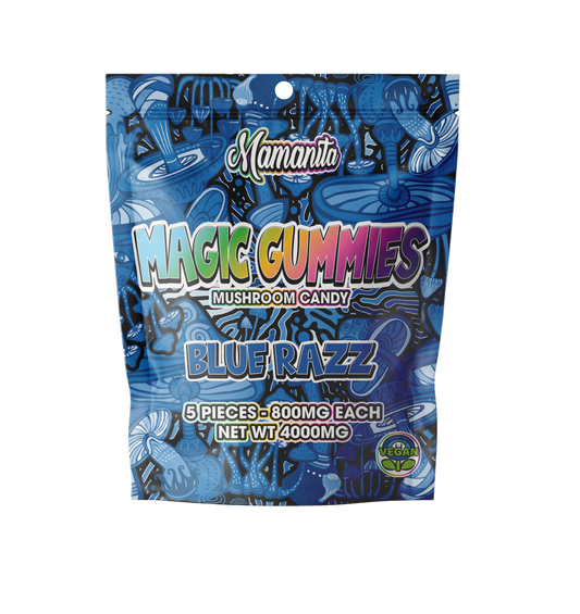 Blue Razz Magic Gummies