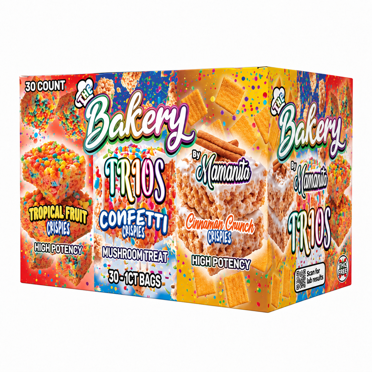 Trio 30ct Party Pack Rice Crispy