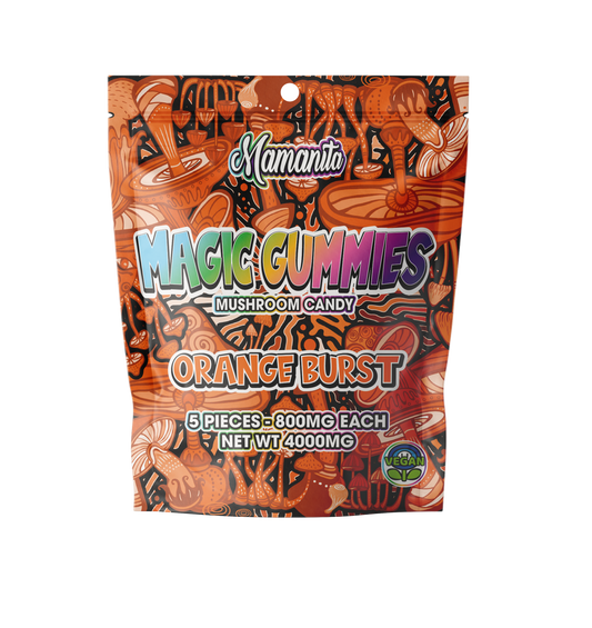 Orange Burst Magic Gummies