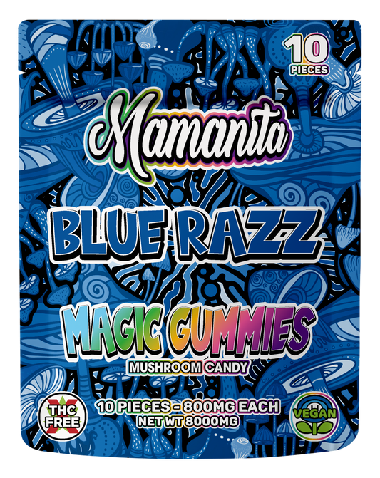 Blue Razz Magic Gummies